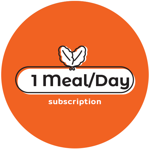 1 Meal/Day Subscription | Charged monthly, 7 jars a week delivered
