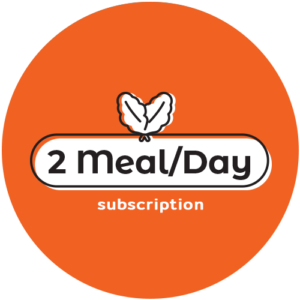 2 Meal/Day Subscription | Charged monthly, 14 jars a week delivered